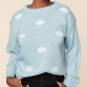 Earthbound cloud blue sweater